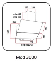 ALVEUS CHIEF 604 SİYAH 3'LÜ ANKASTRE SET(MOD3000-GLS640-MFA604 - 3