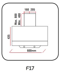 ALVEUS GARDENYA 614 SİYAH 3'LÜ ANKASTRE SET (GLS640-F17-MFA614) - 5