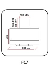 ALVEUS GRİ 2'Lİ CAM ANKASTRE SET [F17-GLS640] - 4