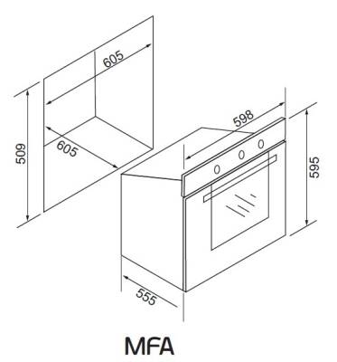 ALVEUS İNCİ BEYAZ 2'Lİ ANKASTRE SET (MOD 3000 - MFA 614) - 5