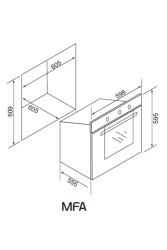 ALVEUS MİMOZA BEYAZ 2'Lİ ANKASTRE SET (MFA 614 - F17) - 5